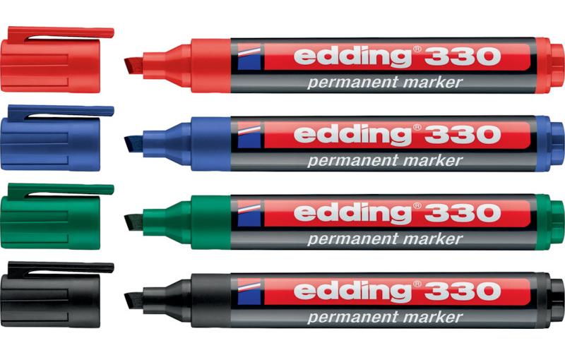 Permanent-Marker 330 RotPermanentmarker mit variabler Spitze