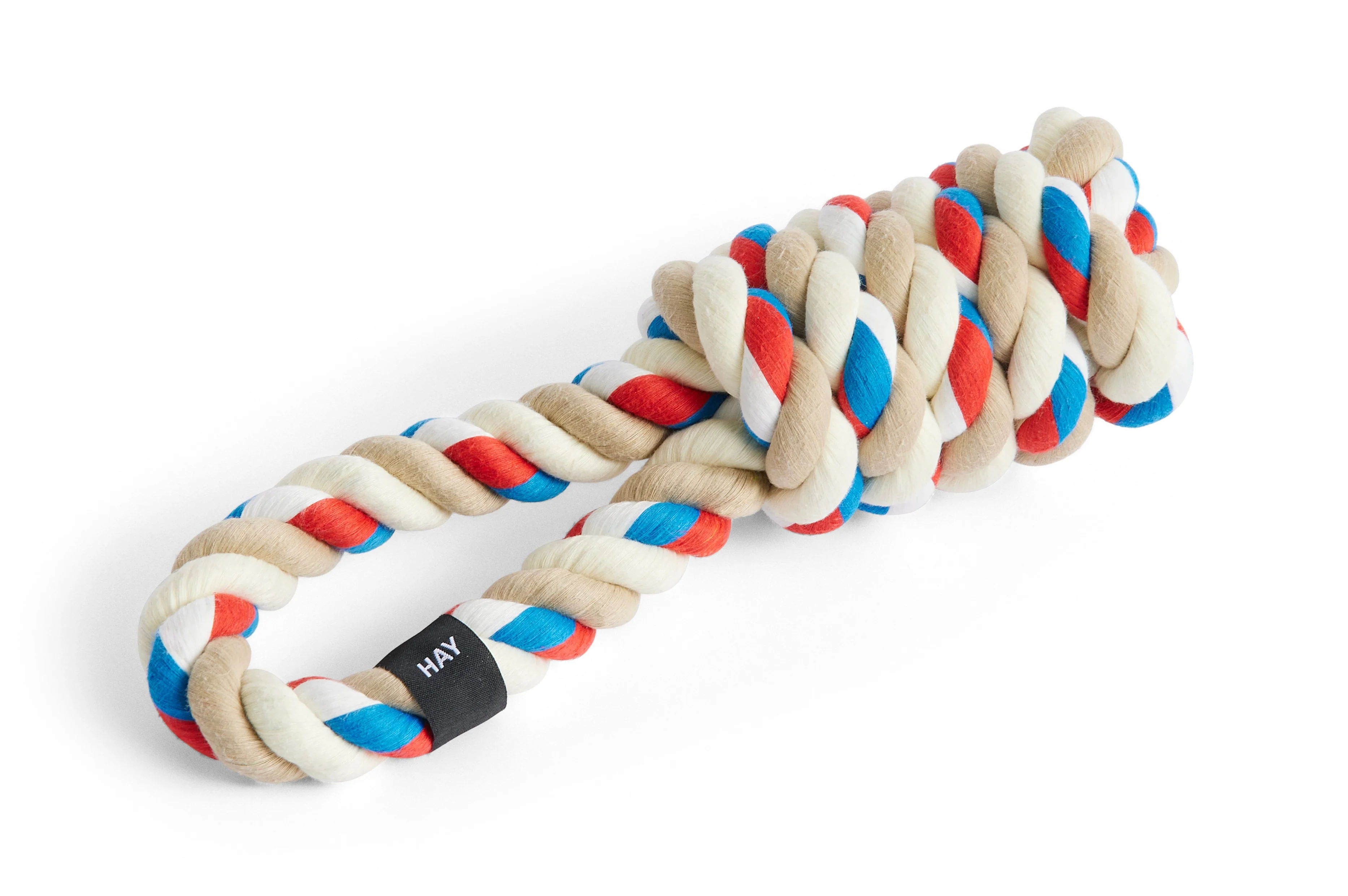 HAY  Rope hundelegetøj - Red/turquoise/off-white