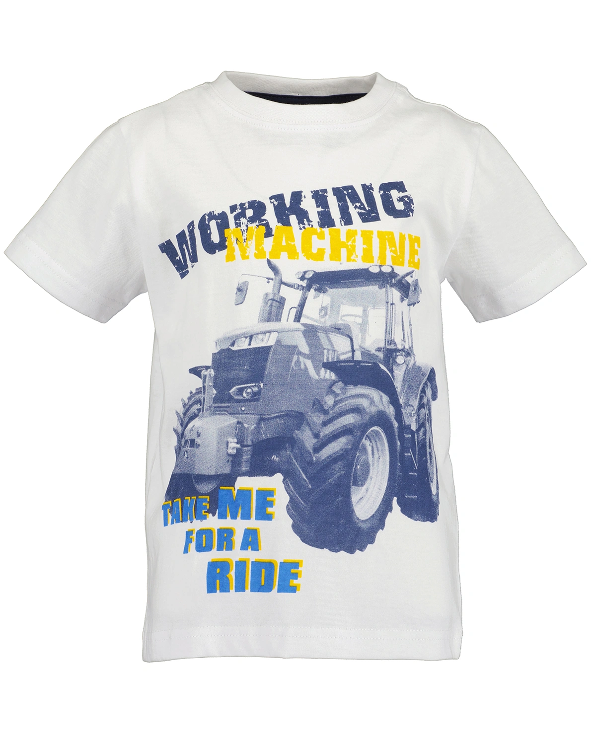 T-Shirt WORKING MACHINE in weiß