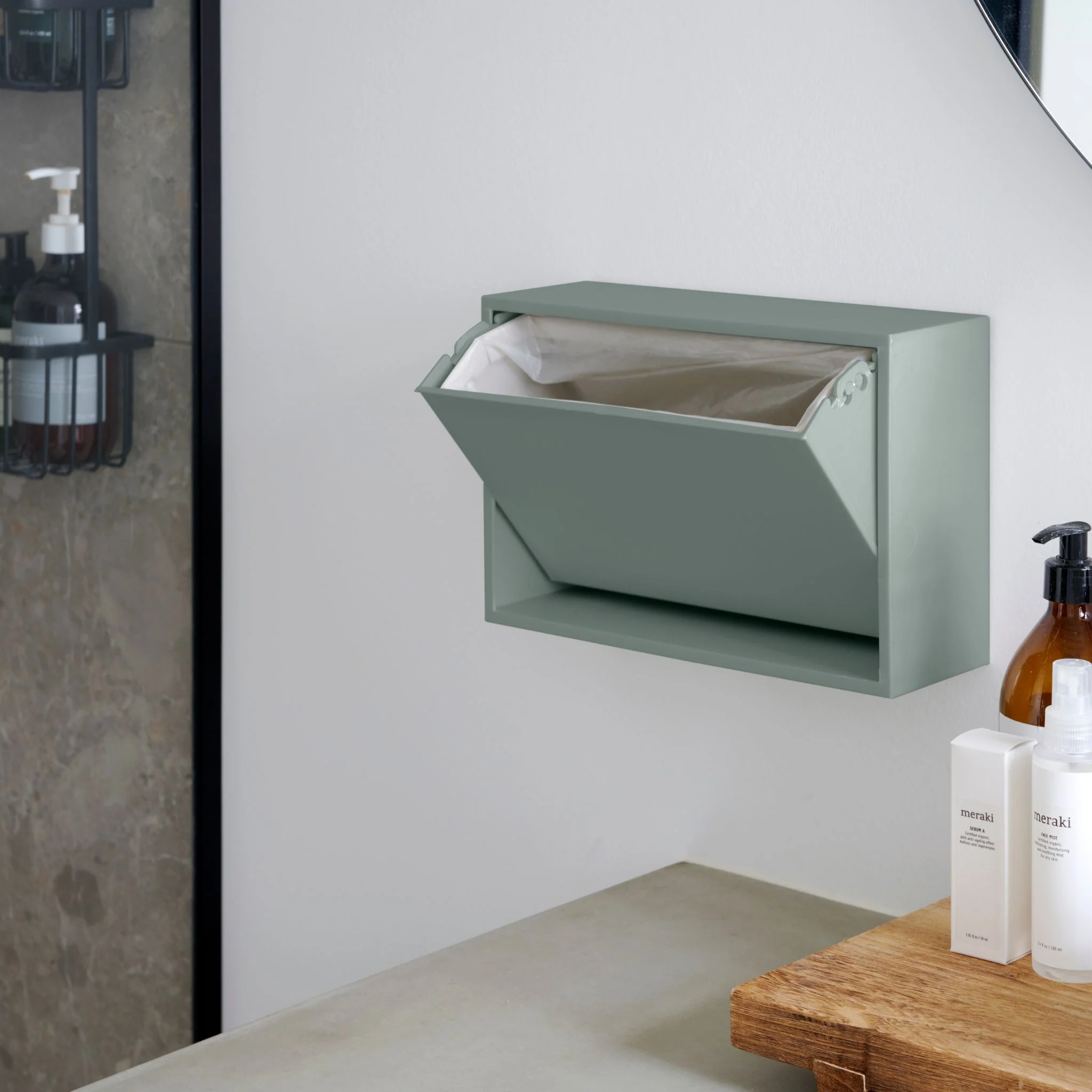 ReCollector  Mini Recycling Box - lyseblå