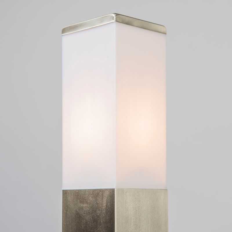 Buitenlamp staal 80cm IP44 - Malios met grondpin en kabelmof