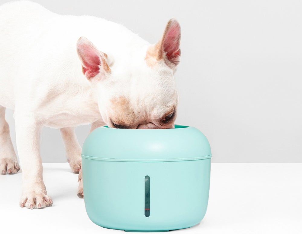 PETLUX drinkfontein groen D 20 H 19 cm