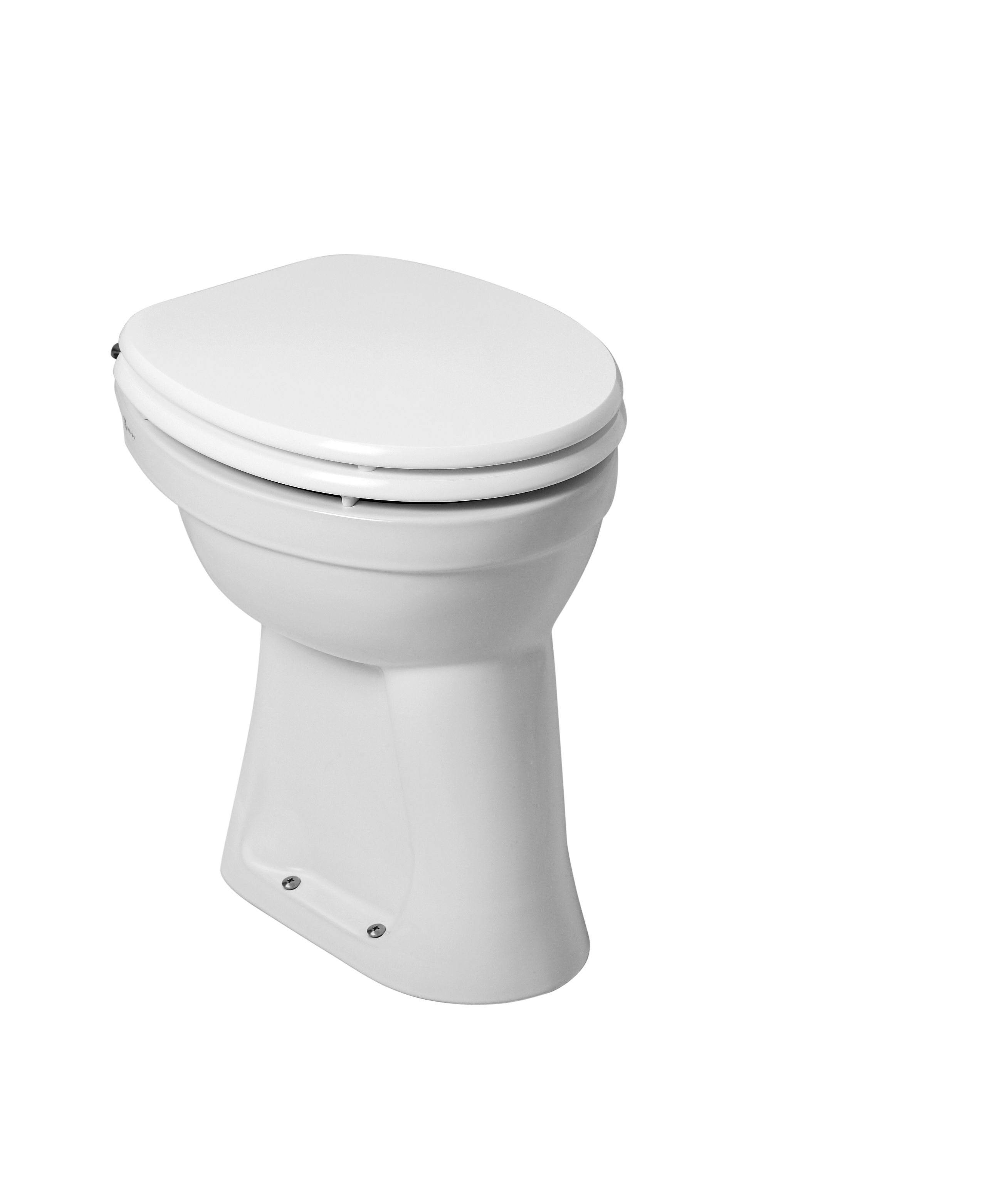 Mueller Staande verhoogde toiletpot  6 AO wit
