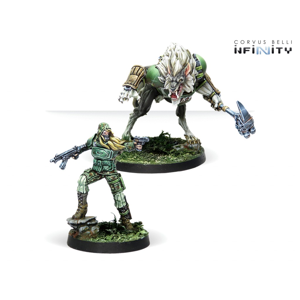 Infinity - Ariadna - Streloks, Kazak Reconnaissance Unit (K-9)