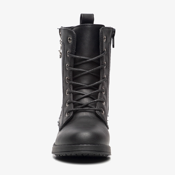 Blue Box meisjes veterboots met glitter sterren