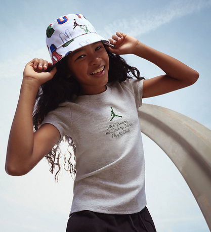 Jordan T-Shirt - Rib - Light Grau Heather