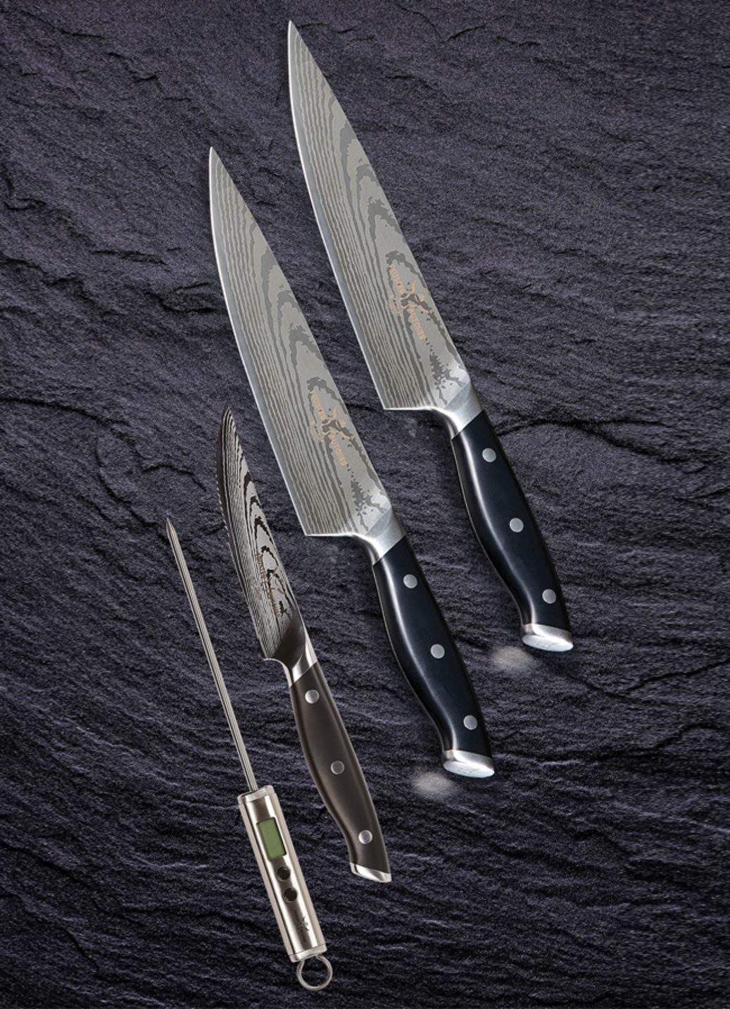 Hochwertige Messer aus erstklassigem Edelstahl
