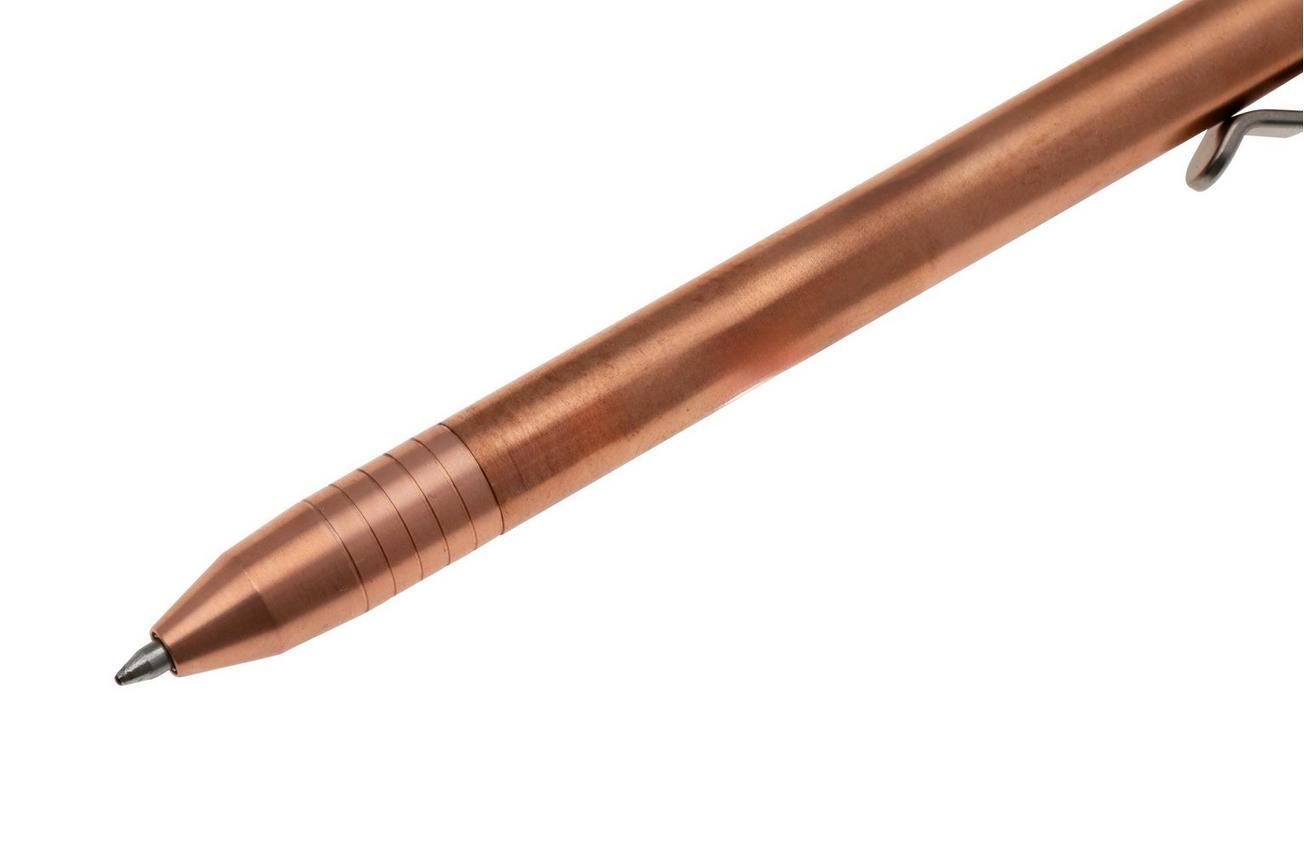 Big Idea Design Slim Bolt Action Pen SBA-CO Copper, everyday carry pen