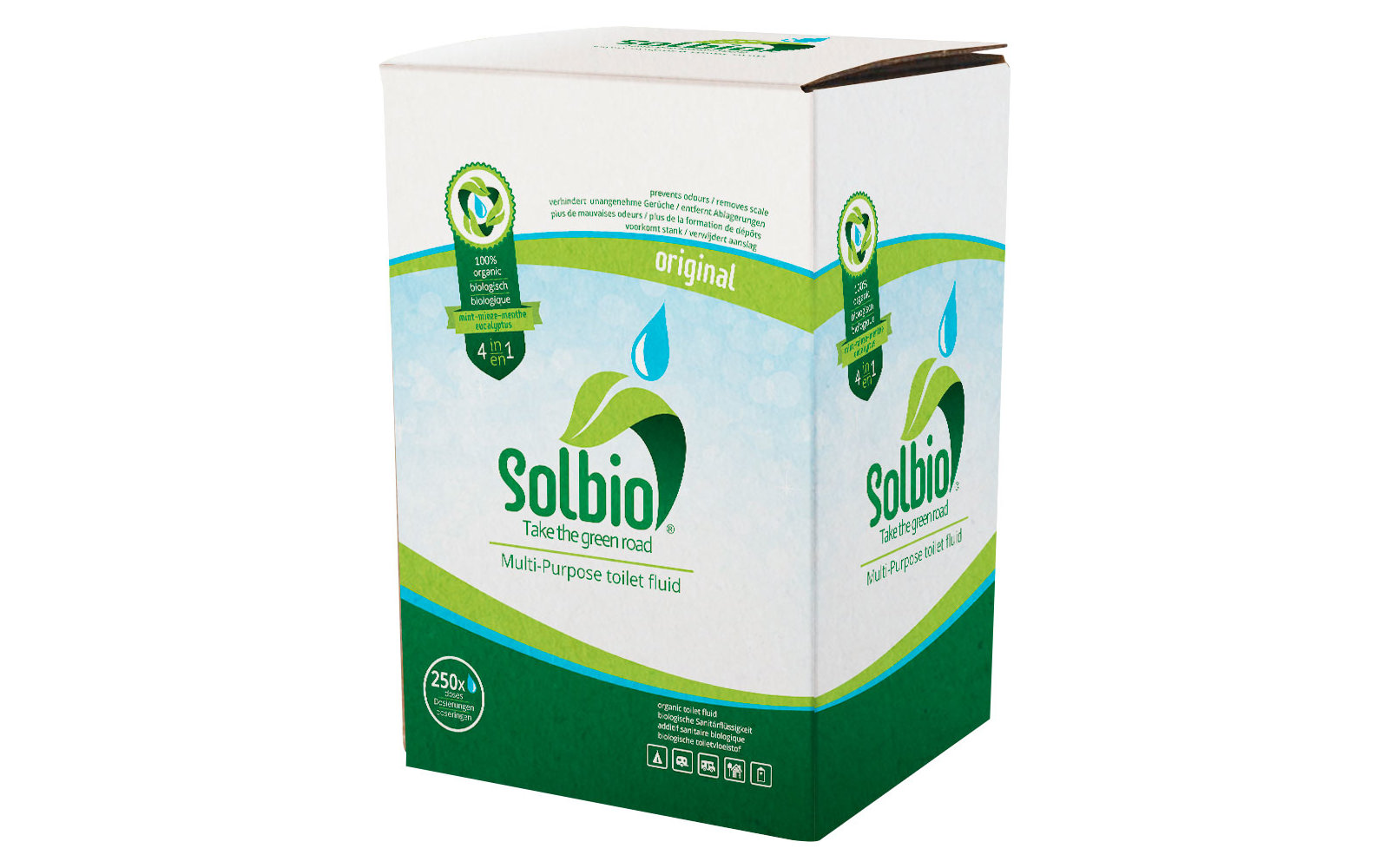 Solbio Original Bag-in-Box 10 Liter Box Sanitär-Zusatz