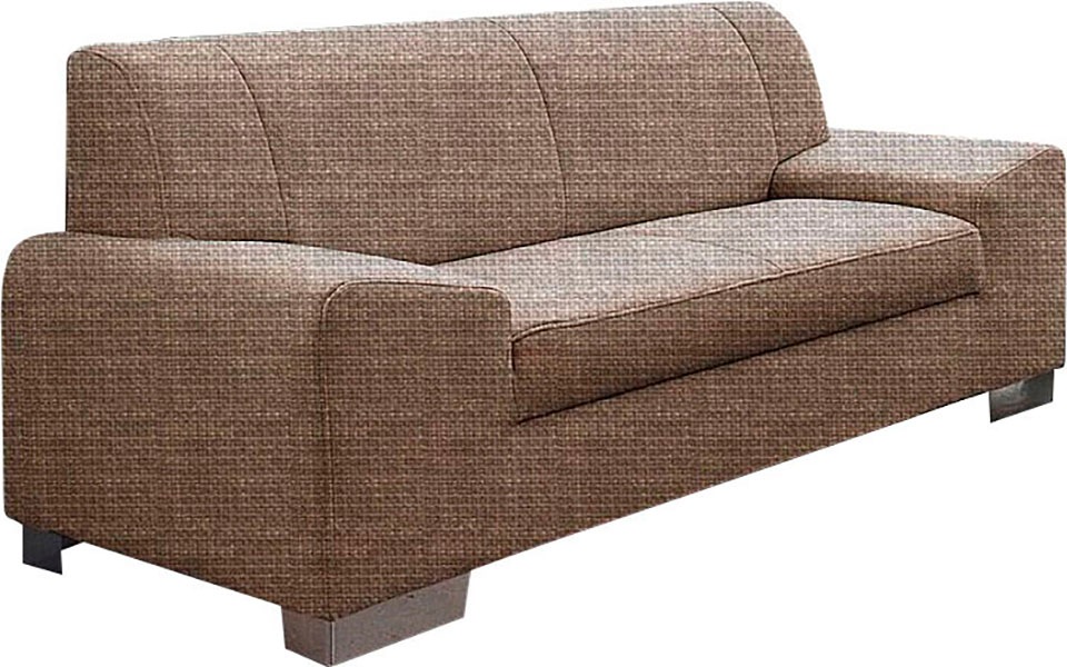 DOMO collection 2-Sitzer »Alisson kubische Formensprache mit abgerundeten Elementen, komfortabel« fester Sitzkomfort
