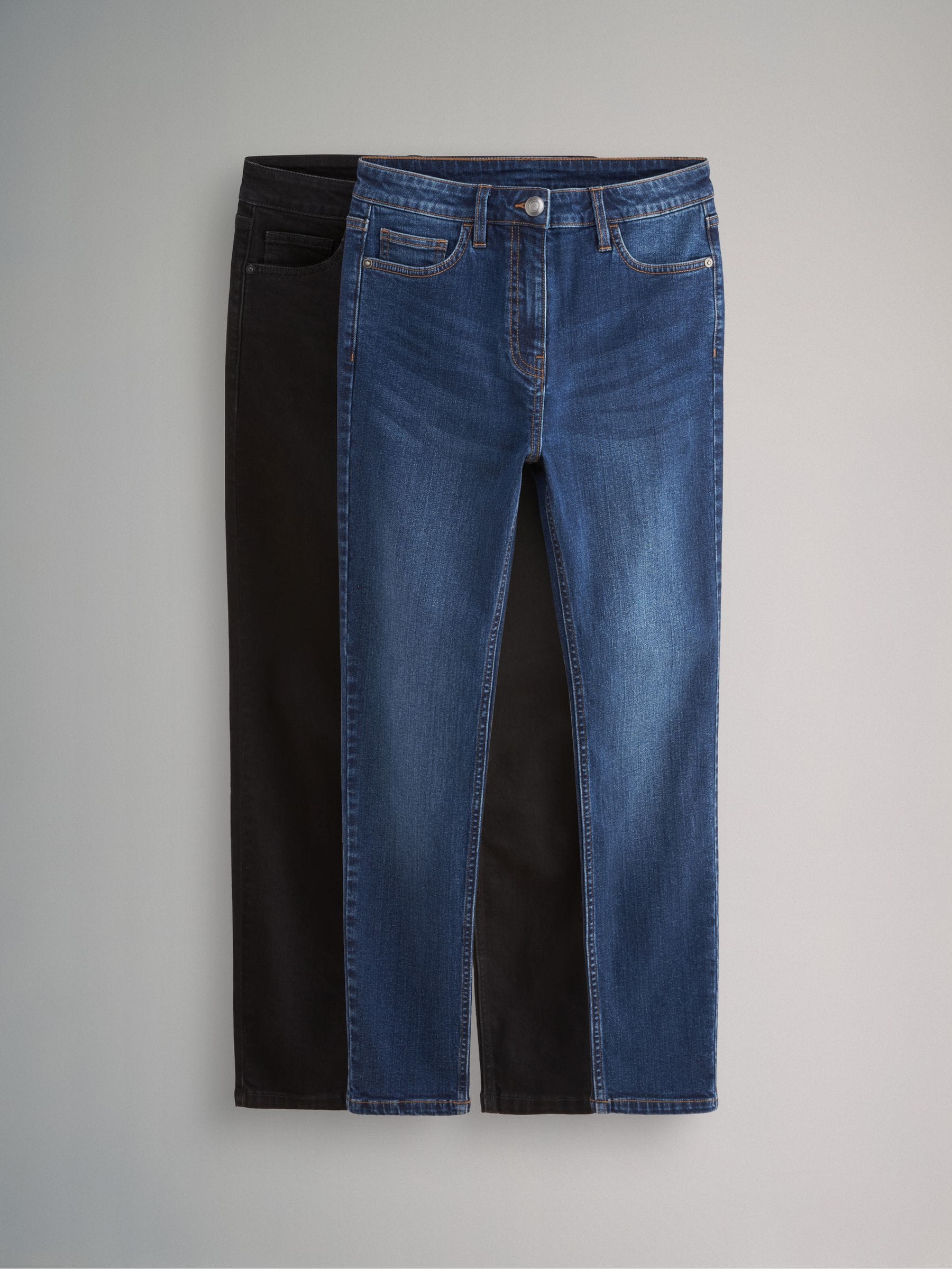 Zwart/Blauw - The Set 2 Pack Denim Skinny Jeans