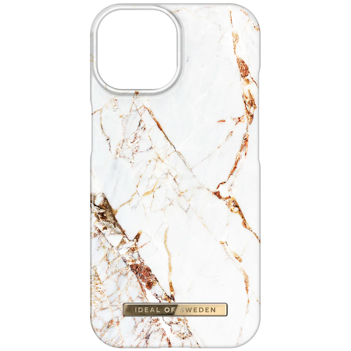 iDeal of Sweden Fashion deksel til iPhone 15 (Carrara Gold)