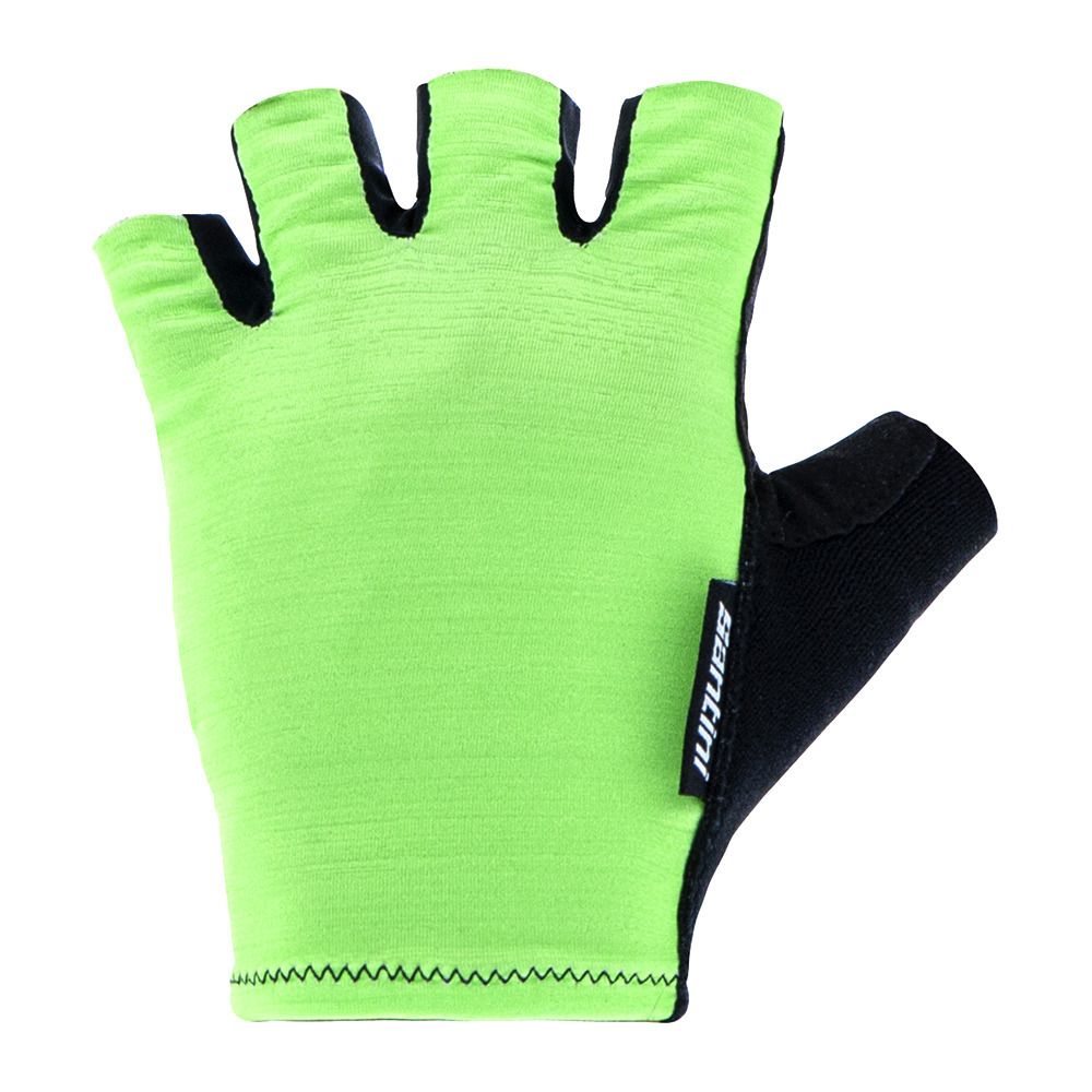 Santini CUBO - Mitaines vert fluo