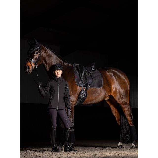Zadeldek LeMieux Prosorb Plain 2 Pocket Dressuur Zwart