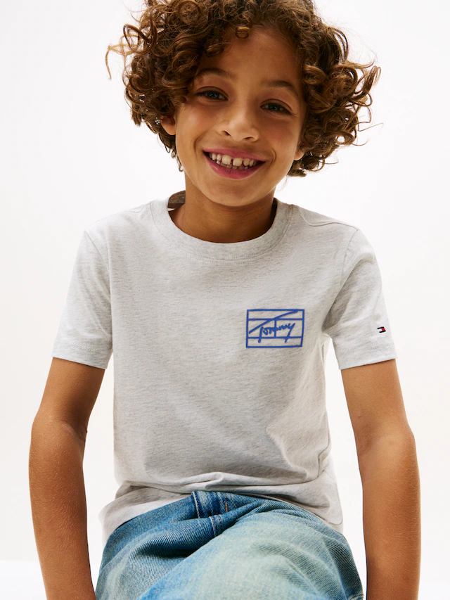 Tommy Hilfiger T-Shirt »VARSITY PRINT TEE SS« Kinder bis 16 Jahre