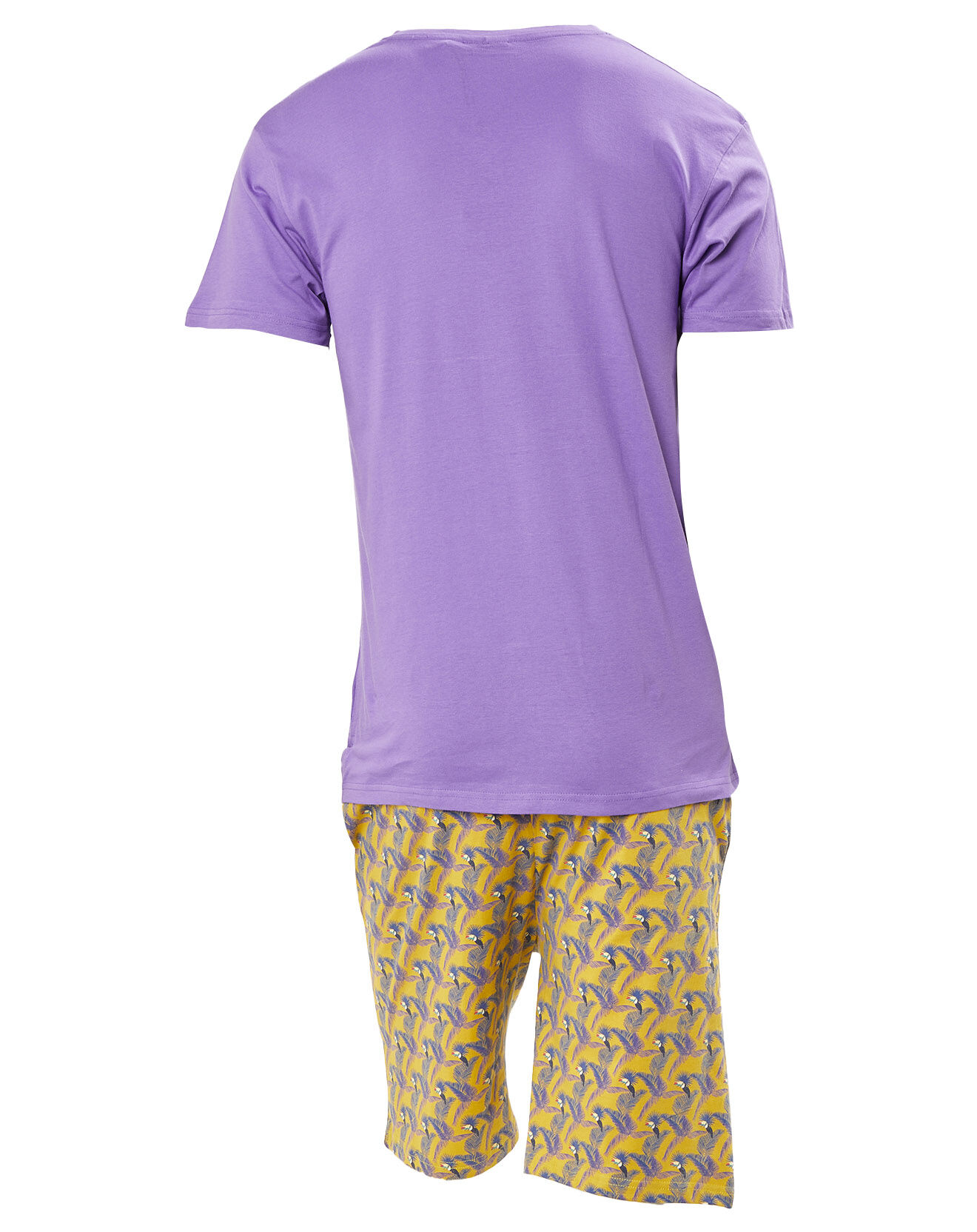 Arthur Pyjama imprimé violet/jaune