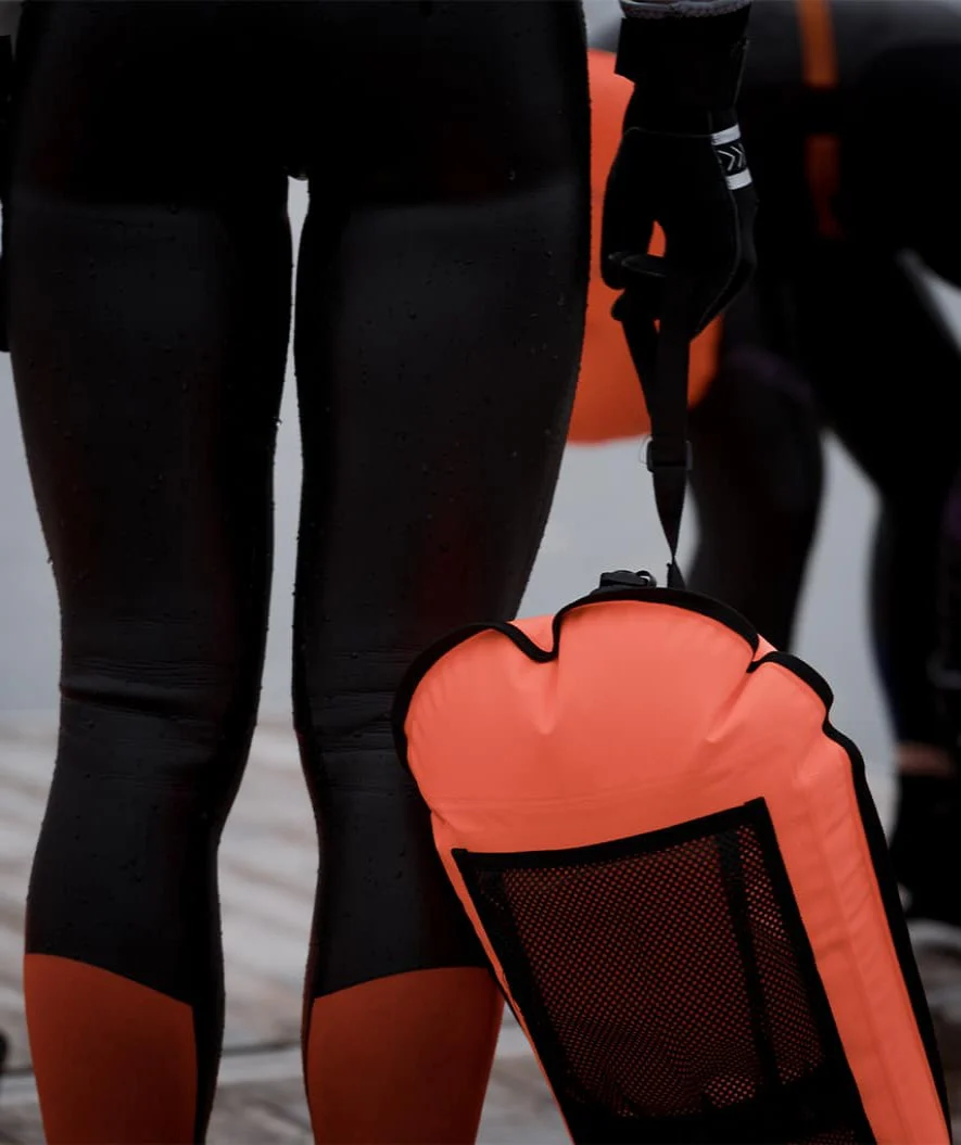 Watery havtaske til svømning - Pro 28L - Fluo Gul