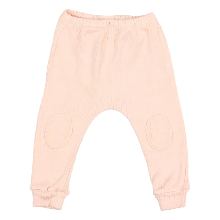 Búho Legging Côtelé | Rose pâle