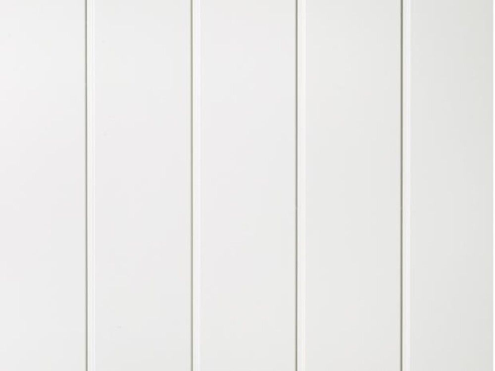 PANEL LOGOCLIC UNI HVIT 10X154X1300MM 8STK 1.33/PK