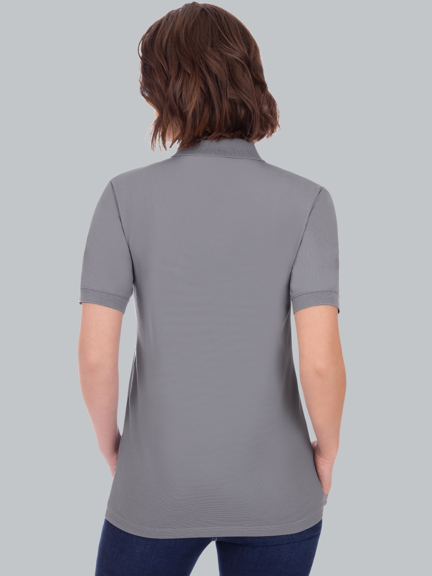 Poloshirt DELUXE Piqué Cool-grey
