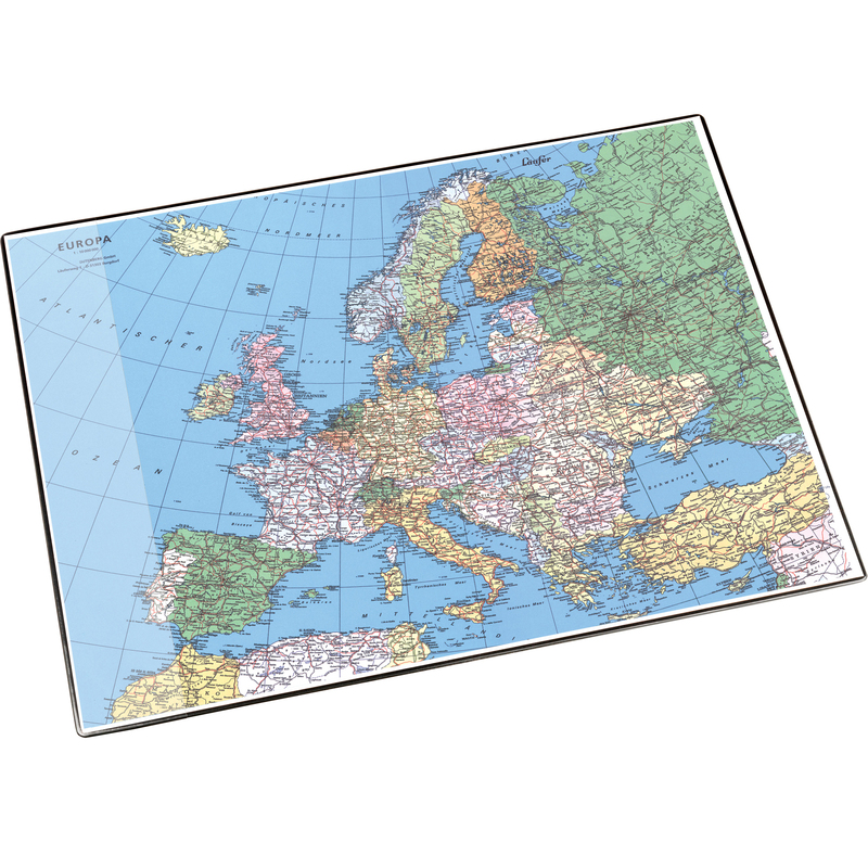 Läufer Schreibunterlage Landkarte Europa