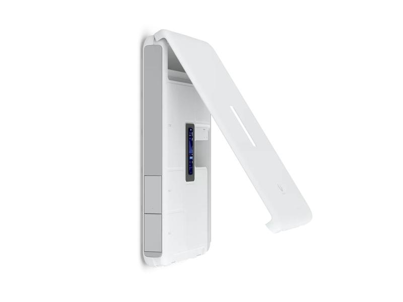 Ubiquiti Dream Wall Wandmontierte Konsole mit einem Sicherheits-Gateway, einem PoE-Switch mit 12 PoE-Ports