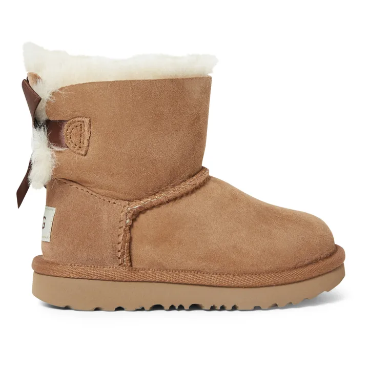 UGG Boots Fourrées Mini Bailey Bow II | Camel