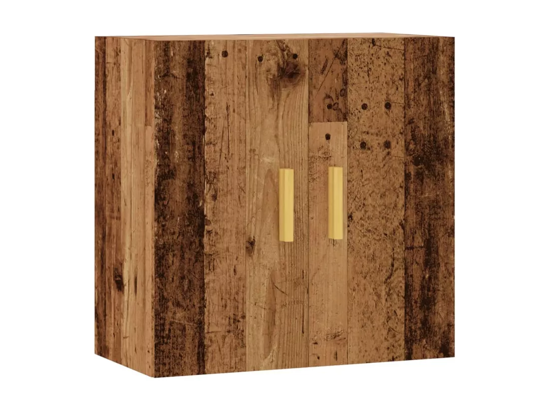 Armoire murale vieux bois 60x31x60 cm bois d'ingénierie