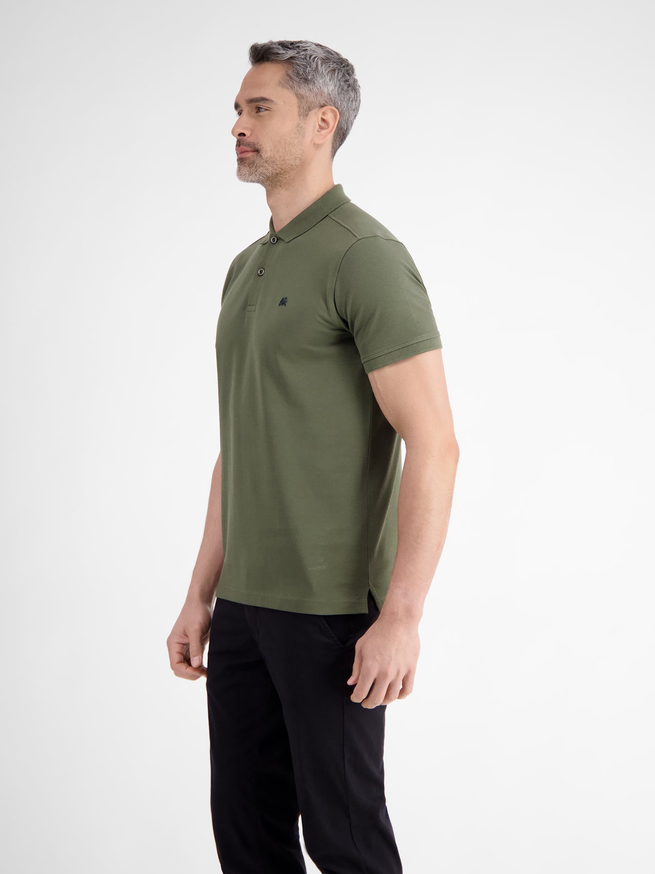 Basic Poloshirt für Herren, unifarben
