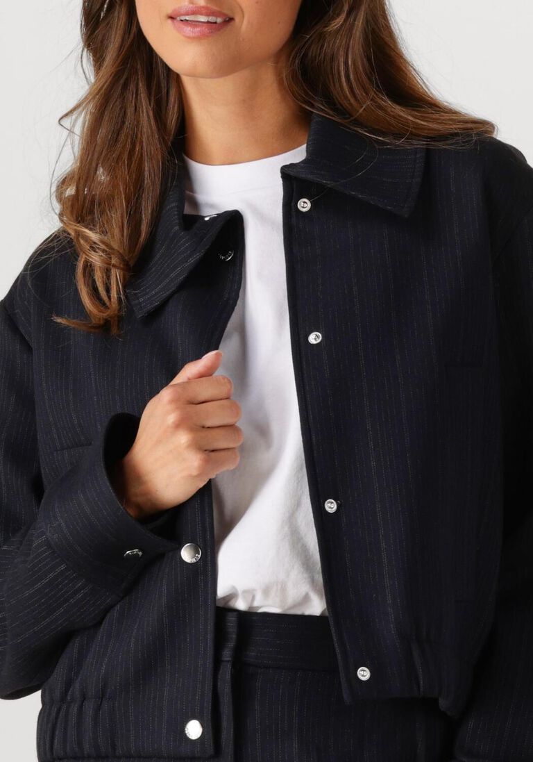 donkerblauwe margaux lonnberg blazer anja veste