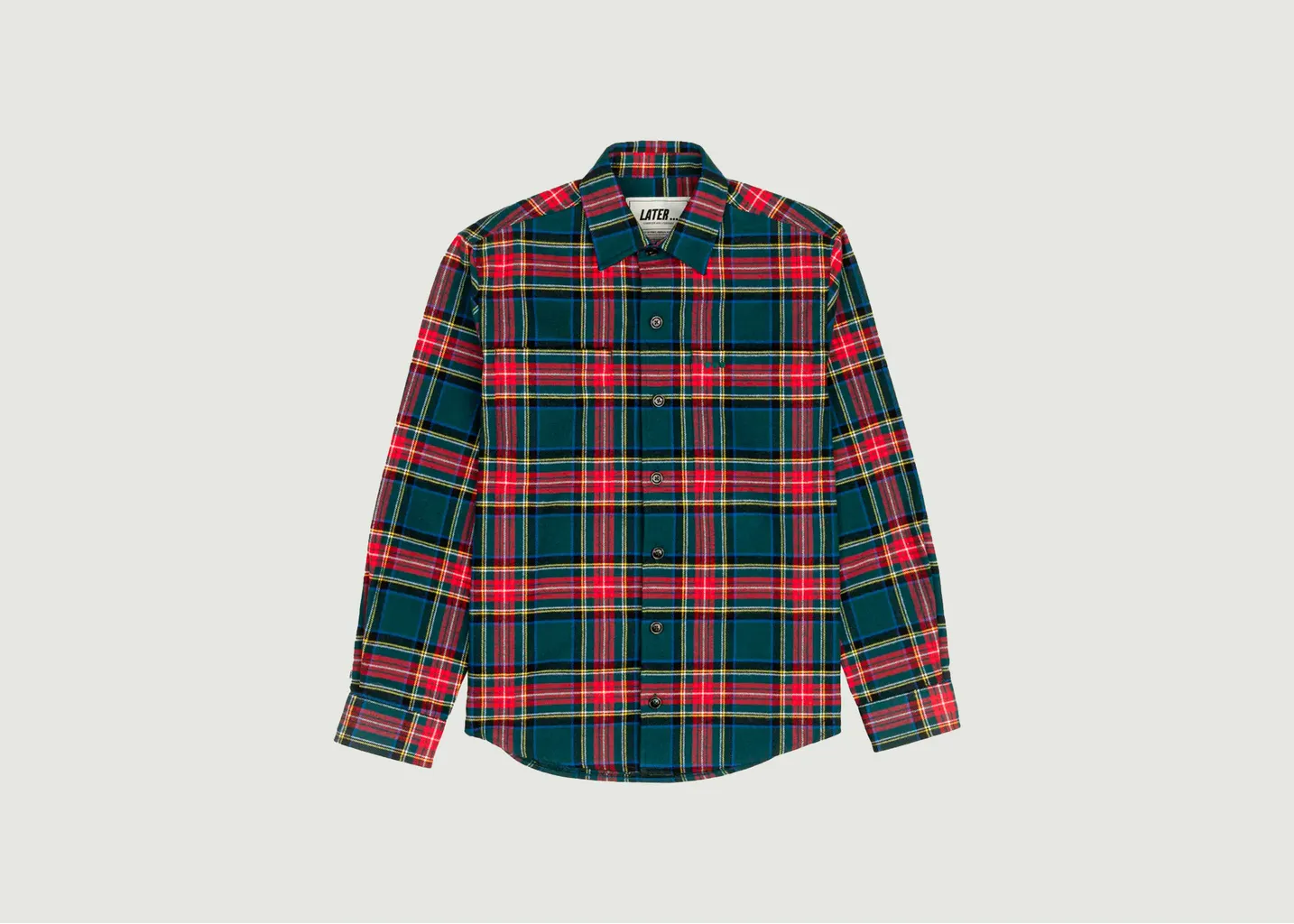 Chemise En Flanelle À Carreaux Later