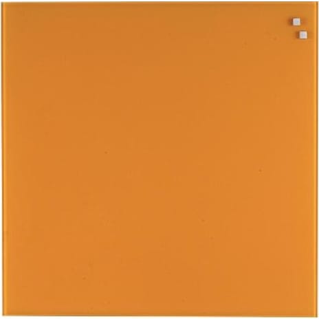NAGA magnetisk glastavle - orange