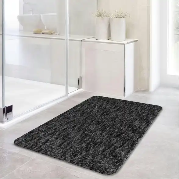 Grund Badematte Schwarz 60x90 cm
