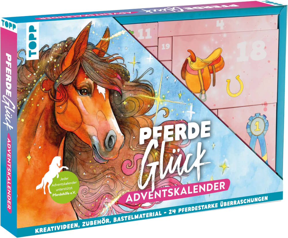 Pferdeglück - Der kreative Adventskalender. 24 Überraschungen für Pferde-Fans