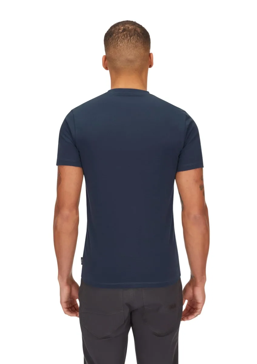 Rab Basecamp Logo Badge Tee Tempest Blue