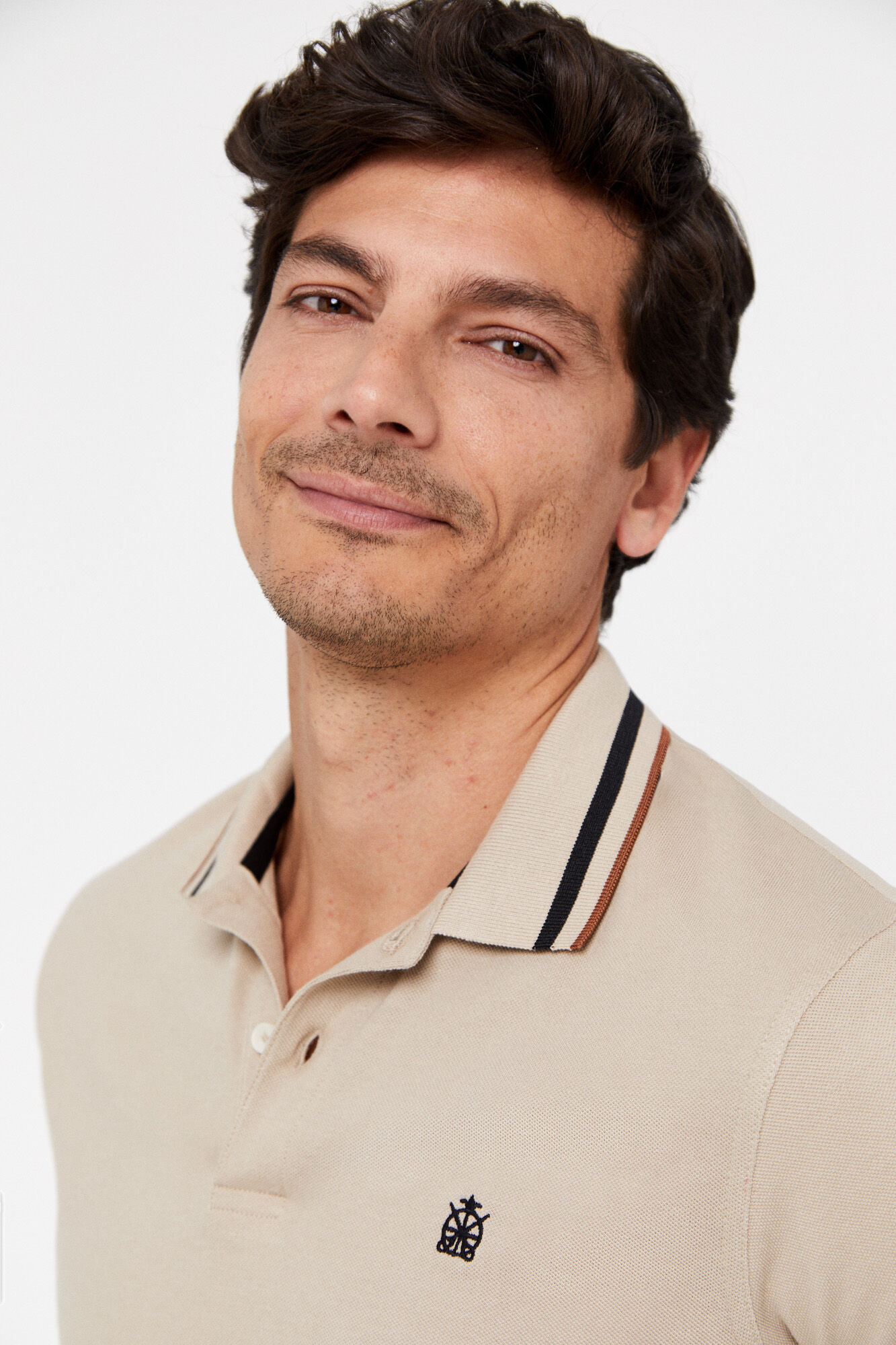 Camisa polo - Bege