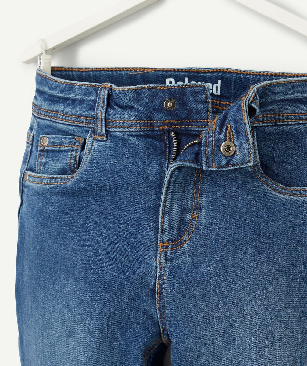 PANTALON RELAX GARÇON EN DENIM LESS WATER ULTRA-RÉSISTANT