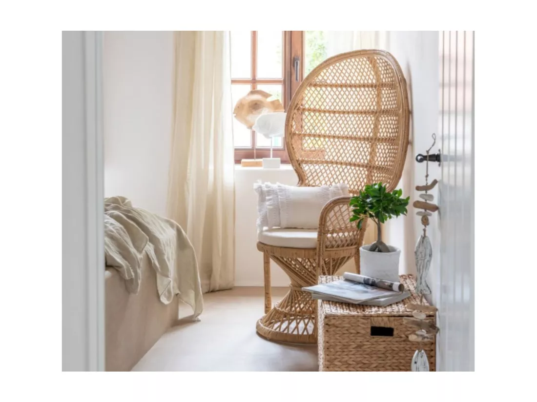Fauteuil Design en Rotin 