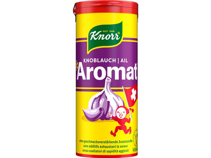 Knorr Gewürz Aromat Knoblauch Streuwürze 90 g Aromatische Würzmischung im Streuer