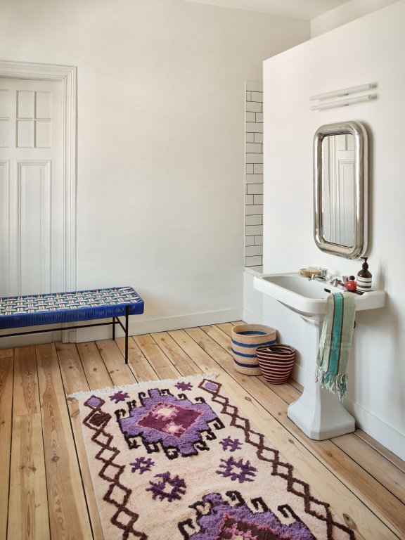 HKliving Bohemian badmat vloerkleed 90x175