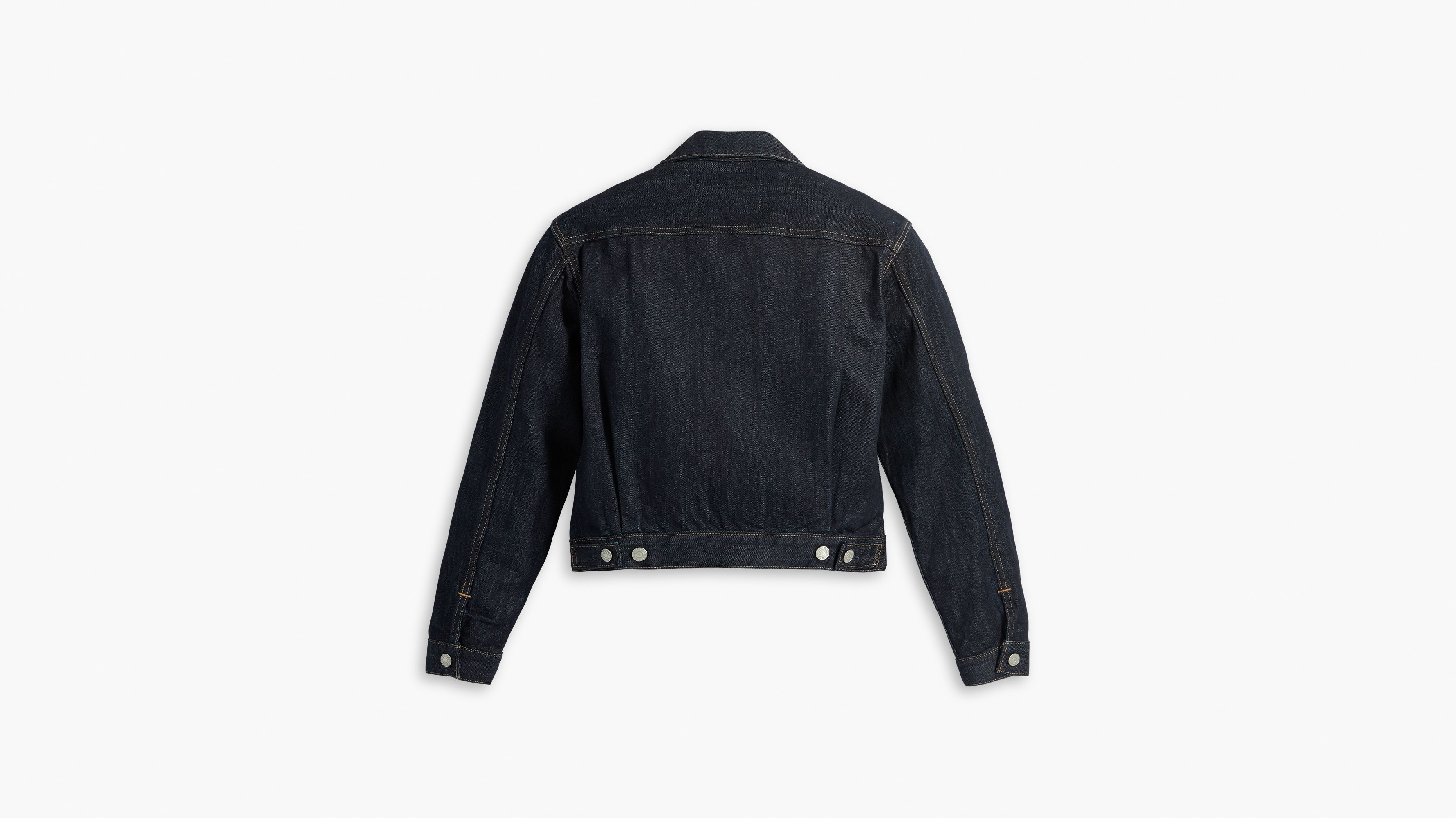 Veste Trucker classique Type II - Moj Type 2 Dark Rinse - Bleu