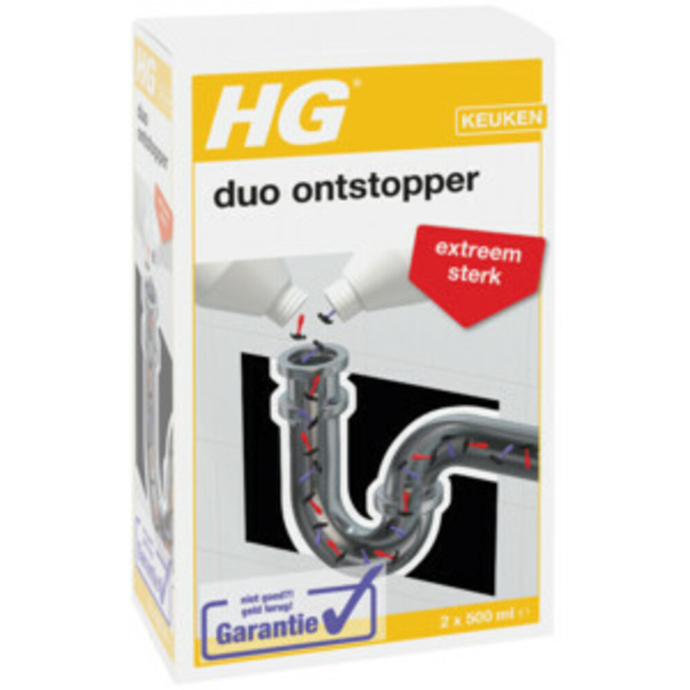 HG Duo Ontstopper 1 liter