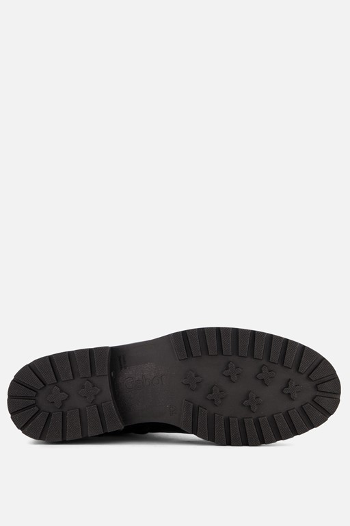 Gabor Veterboots zwart Leer
