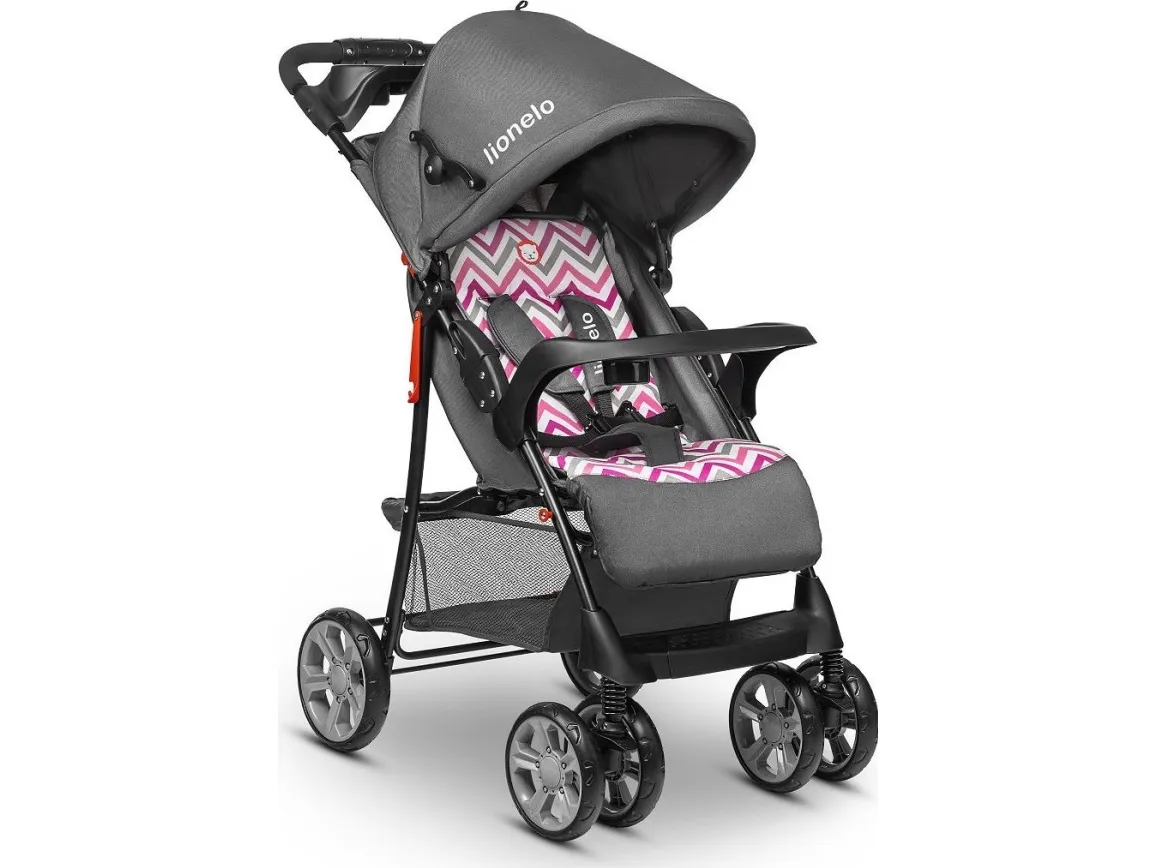 Lionelo Strollers - Lo-Emma Plus Pink Scandi