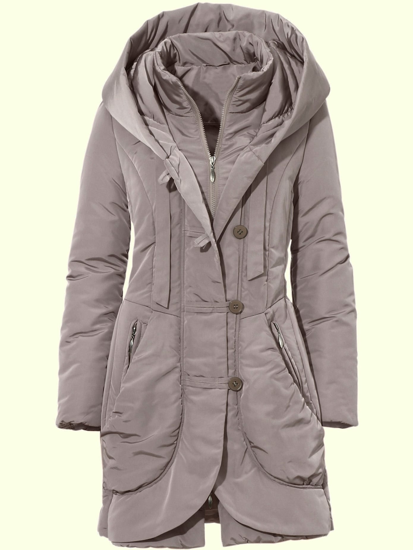 Parka veste d'extérieur facile à associer