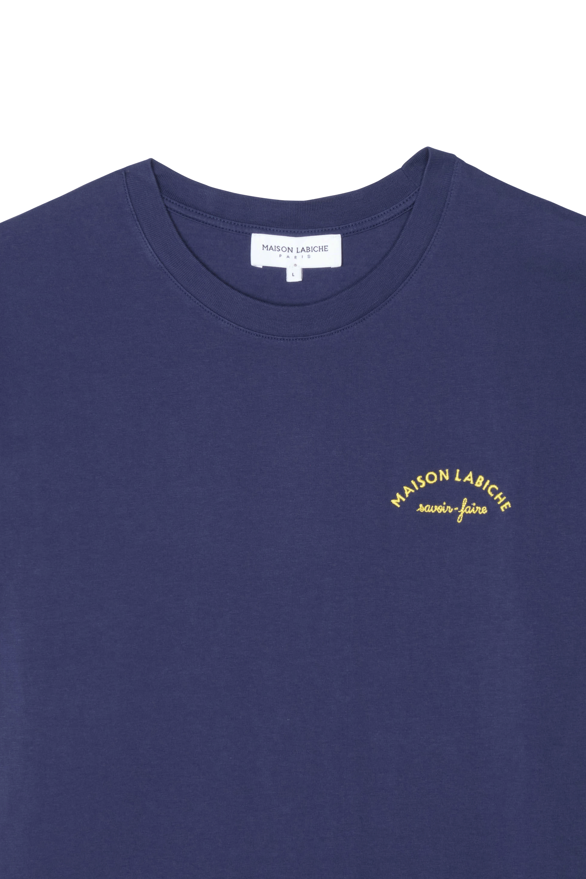 MAISON LABICHE T-shirt  POPINCOURT MINI MANUFACTURE Bleu