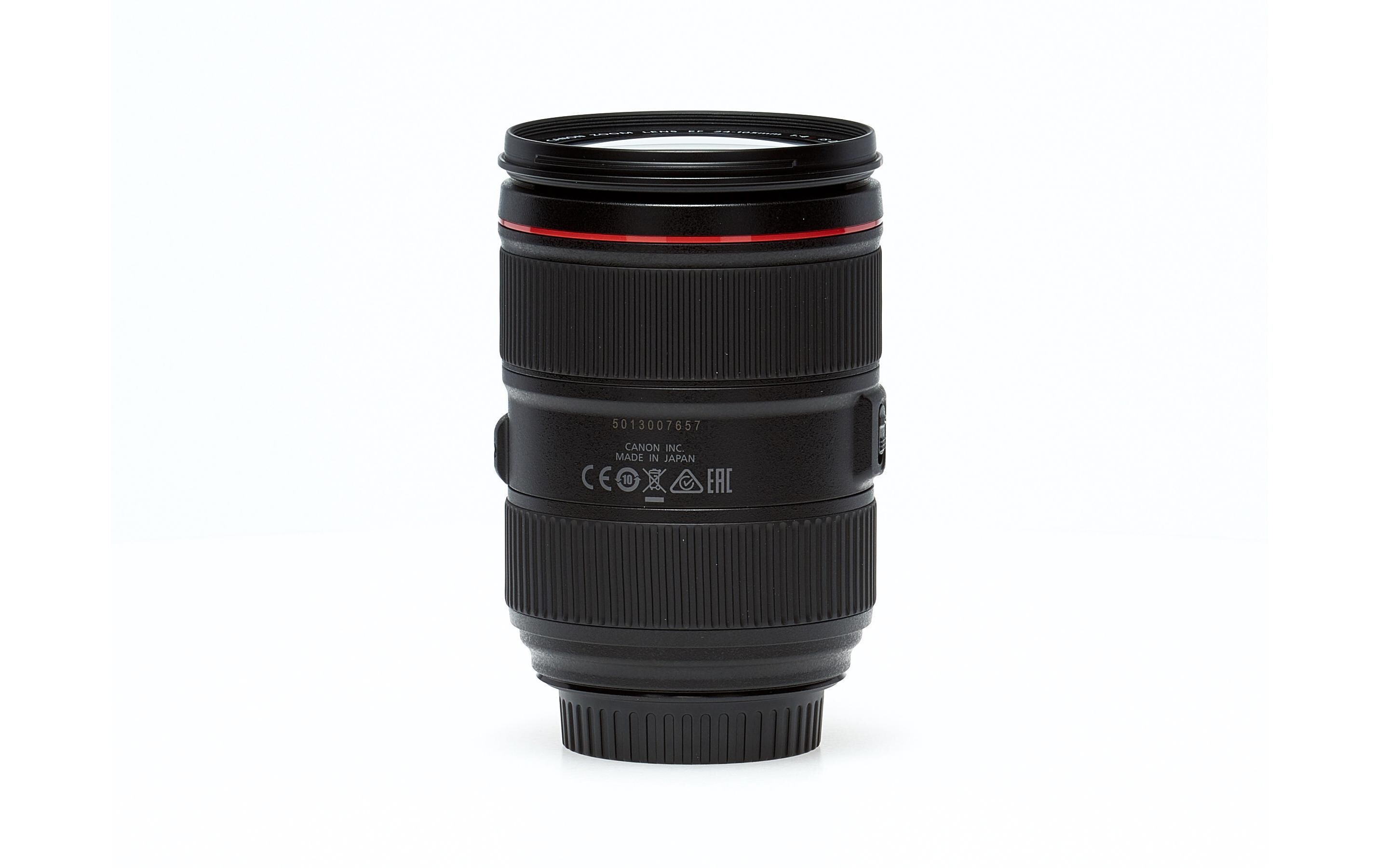 Zoomobjektiv EF 24-105mm F/4.0L IS II USM Canon EF<br>Standard-Zoomobjektiv der L Serie mit Profi-Leistung