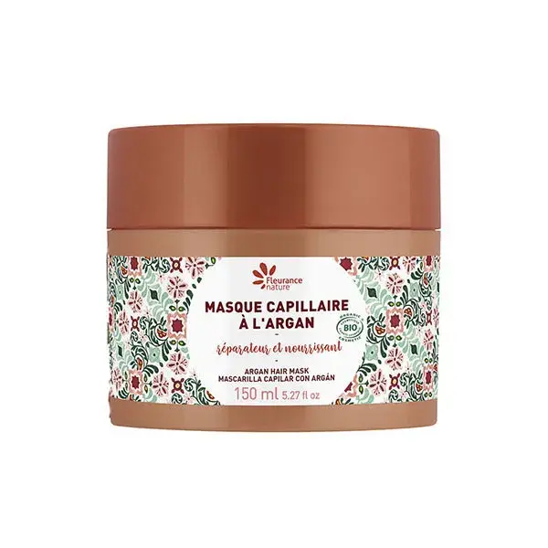 Fleurance Nature - Máscara Capilar Argan Orgânica - Frasco 150ml