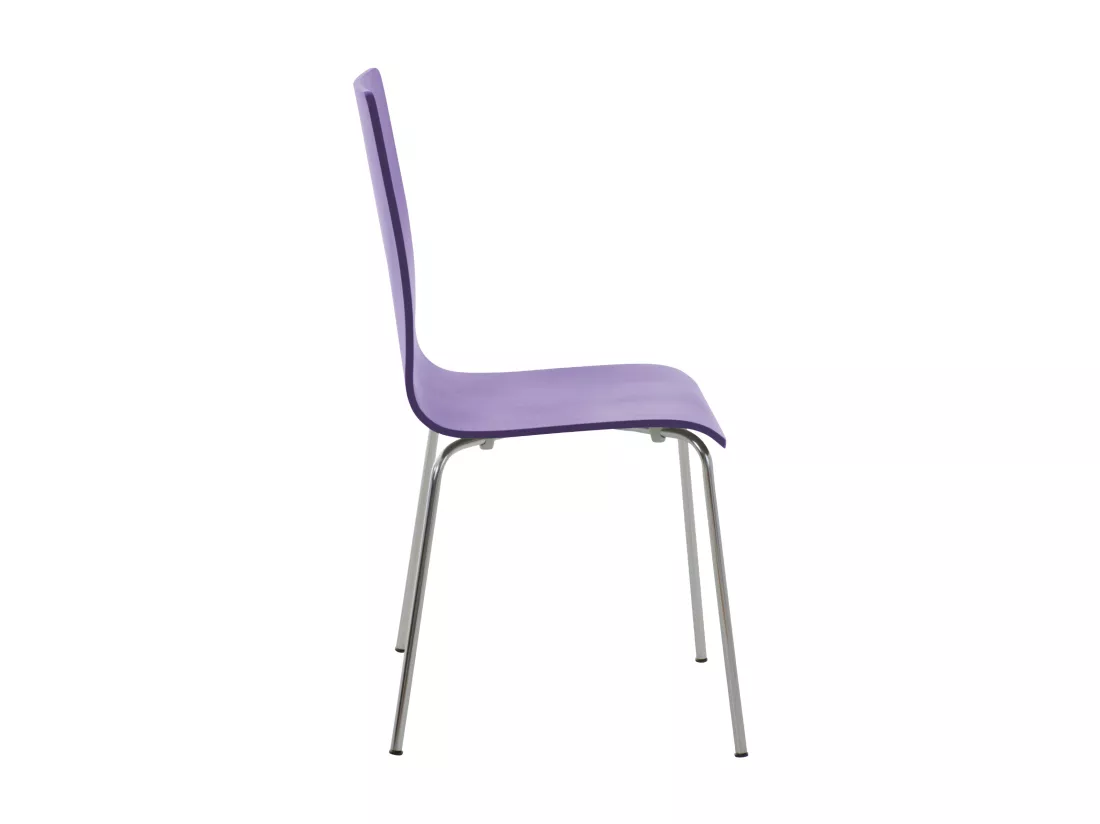 Chaise de conférence - Bois - Violet - Pepe