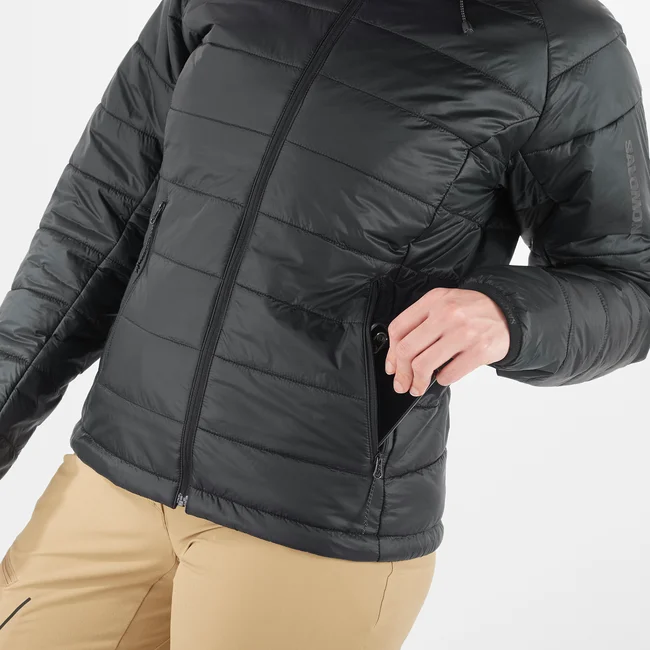 OUTLINE  Thermo-Jacke mit Kapuze Damen